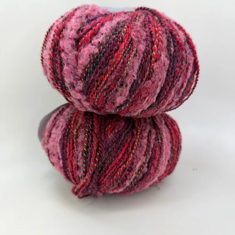 Ella Rae Surprise Yarn Lot of 2 Skeins Color 104 Thrilled Wool Blend Worsted