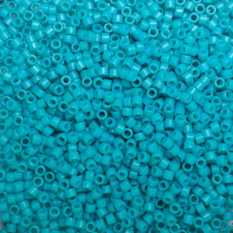 Miyuki Delica 11/0 Green Turquoise Matte Opaque Collection DB793, DB763, DB754