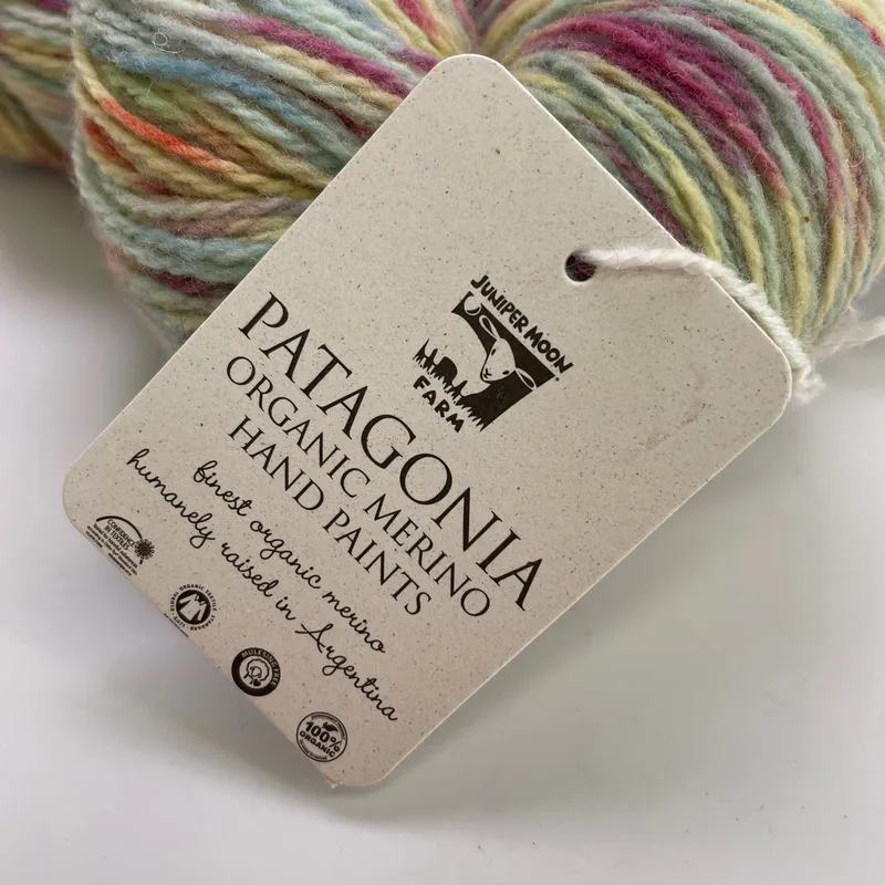 2x Juniper Moon Farm Patagonia Organic Merino Hand Paints Yarn 1002 Gold Coast