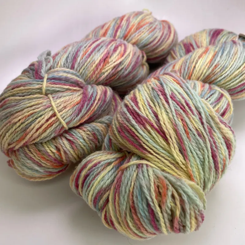 2x Juniper Moon Farm Patagonia Organic Merino Hand Paints Yarn 1002 Gold Coast