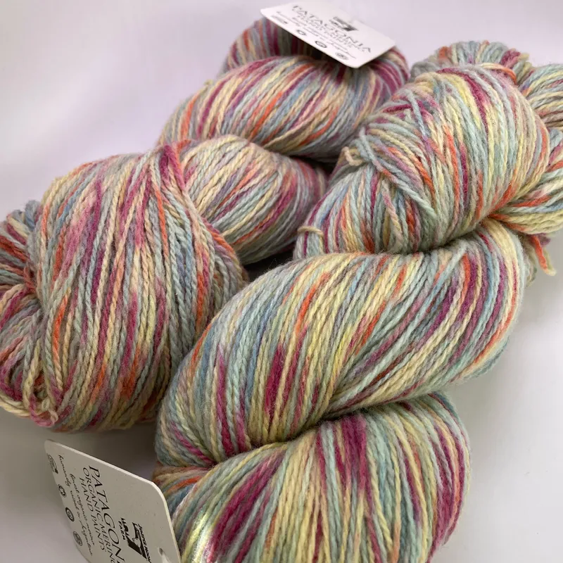 2x Juniper Moon Farm Patagonia Organic Merino Hand Paints Yarn 1002 Gold Coast