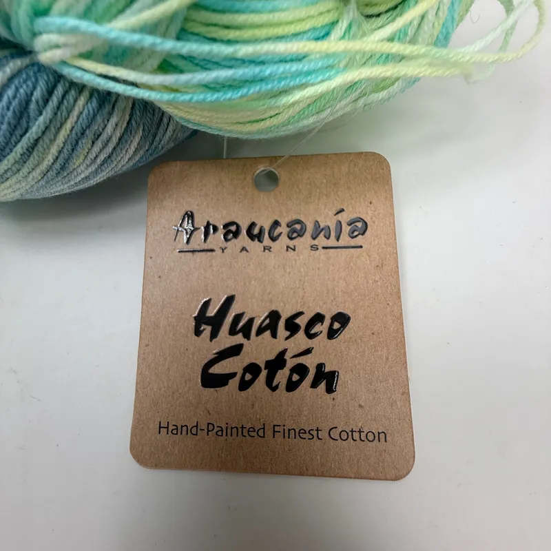 Araucania Huasco Coton Hand Painted Cotton Yarn 100g 481yd 1026 Huancaraylla