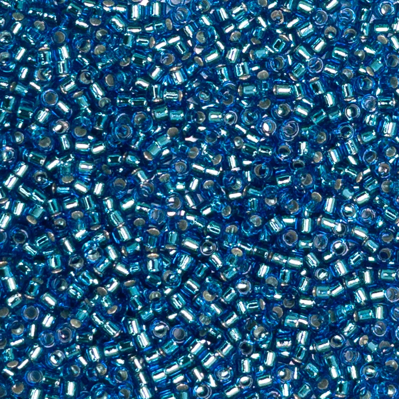 Miyuki Delica 11/0 Turquoise Silver Lined Collection DB044, DB149, DB1208