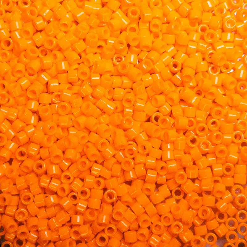 Miyuki Delica 11/0 Opaque Mandarin DB1133 7.2g Tube