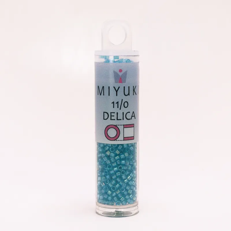 Miyuki Delica 11/0 Denim Blue Inside Color Lined Bundle DB2383, DB2382, DB2384