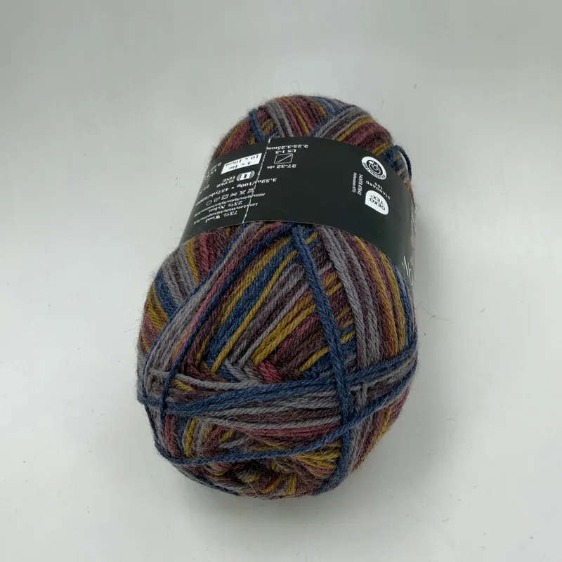 KFI Collection Comfy Sock Yarn Color 08 Gemini 100g Wool Blend Super Fine 1