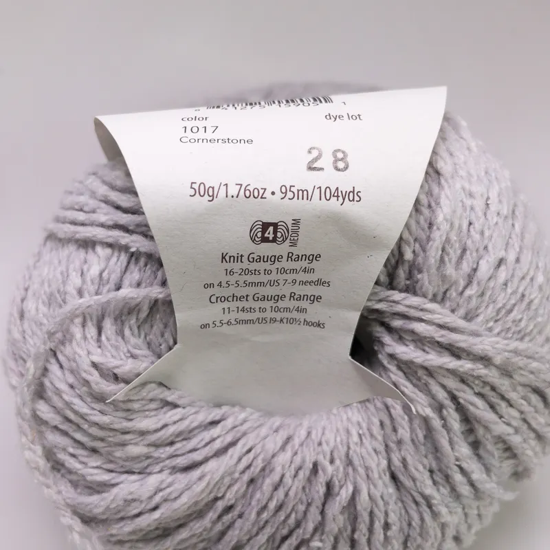 Elsebeth Lavold Silky Wool Aran Yarn Lot of 2 Cornerstone 1017 Matched Dye Lot