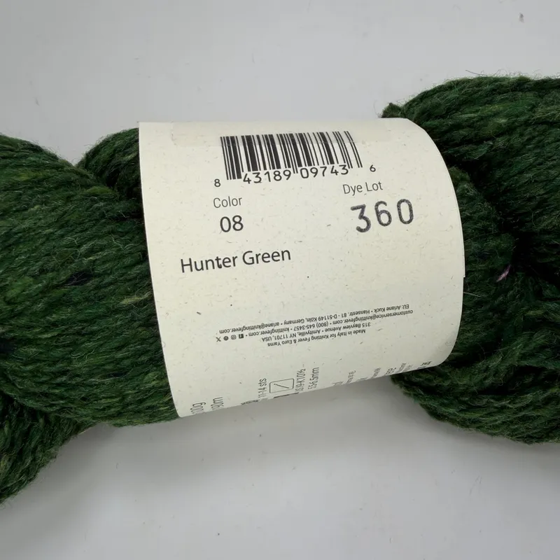 Queensland Collection Kathmandu Aran 100 Yarn Color 08 Hunter Green 100g Skein