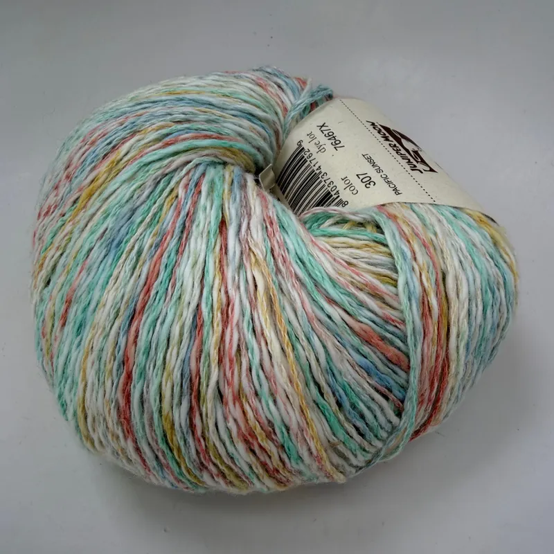 Juniper Moon Farm Zooey Spray Yarn 100g Color 307 Pacific Sunset Cotton Linen