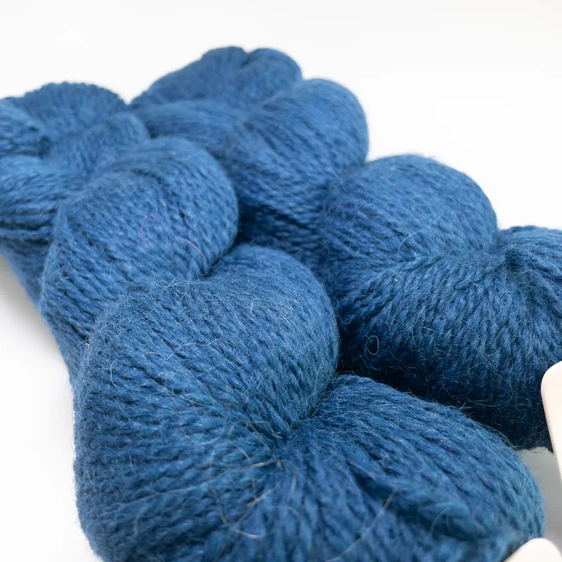 Louisa Harding Caraz Yarn Lot of 2 Hanks - Blue Col 10 - Alpaca Wool Blend