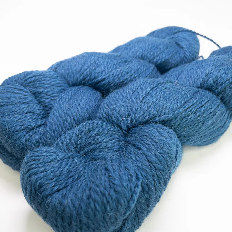 Louisa Harding Caraz Yarn Lot of 2 Hanks - Blue Col 10 - Alpaca Wool Blend