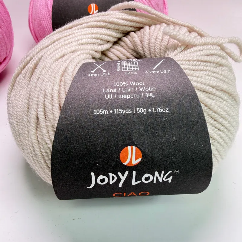 Jody Long Yarn Lot - 2 Coastline Bikini & 1 Ciao Stone Skeins - Made in Italy