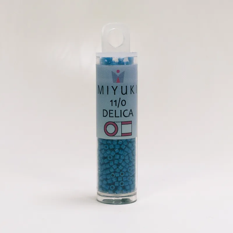 Miyuki Delica 11/0 Duracoat Opaque Juniper Berry DB2135 7.2g Tube