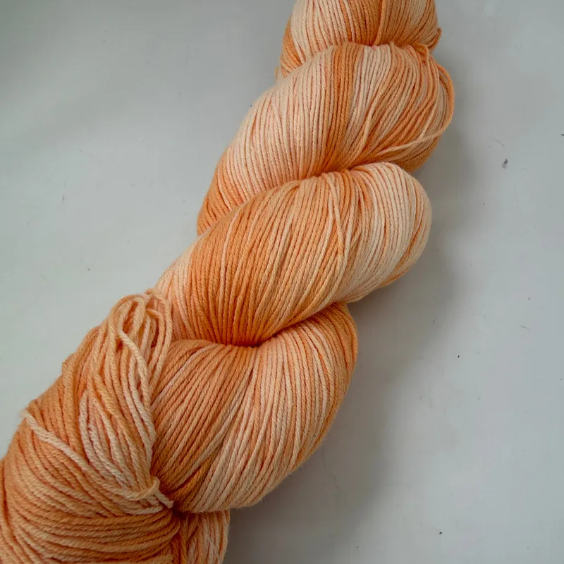 Araucania Huasco Coton Kettle Dyes Yarn 100g 481yd #2006 Orangeade 100% Cotton