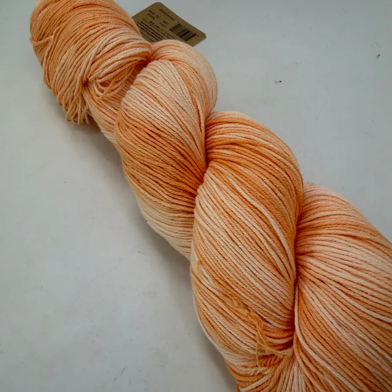 Araucania Huasco Coton Kettle Dyes Yarn 100g 481yd #2006 Orangeade 100% Cotton