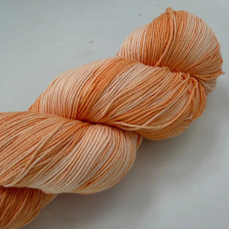 Araucania Huasco Coton Kettle Dyes Yarn 100g 481yd #2006 Orangeade 100% Cotton