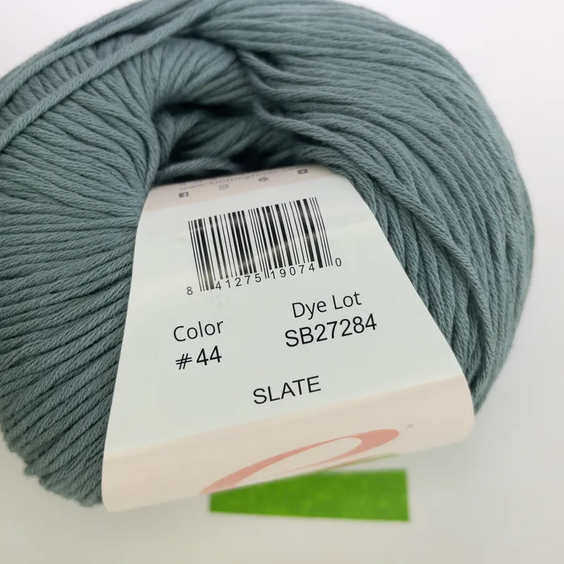 Ella Rae & Jody Long Cotton Yarn Lot (2 Balls) Eco Organic & My Little Sunshine