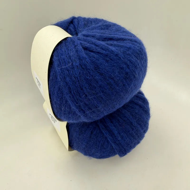 Lot of 2 Juniper Moon Farm Beatrix Yarn Color 49 Lapis Merino Angora Bulky 50g