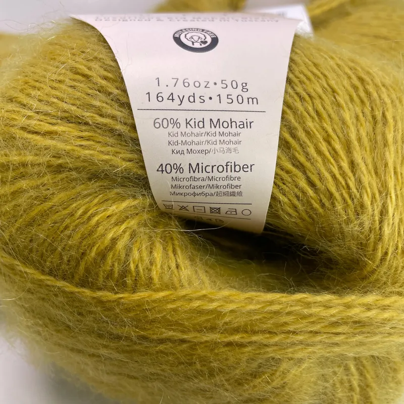 Ella Rae Tufty Kid Mohair Blend Yarn Color 584 Lot of 3 Skeins Dye Lot 01