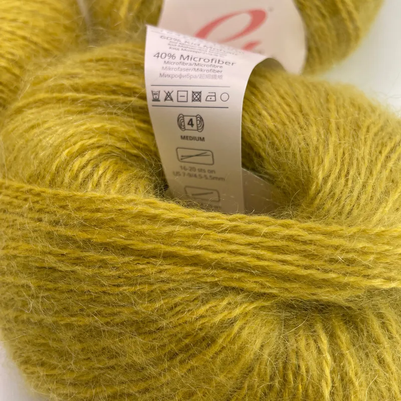 Ella Rae Tufty Kid Mohair Blend Yarn Color 584 Lot of 3 Skeins Dye Lot 01