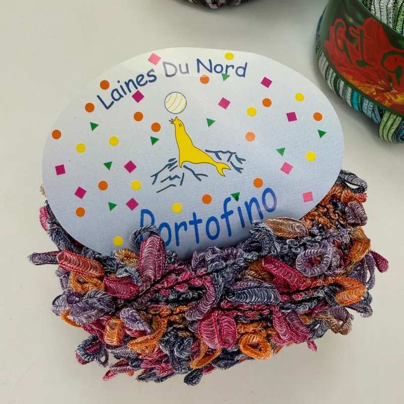 Novelty Yarn Lot of 4 Skeins Laines Du Nord Portofino Amerino Athena Ribbon