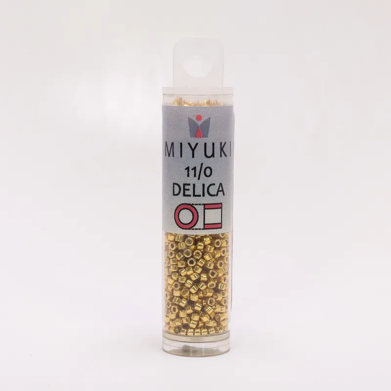 Miyuki Delica 11/0 Gold Metallic Collection DB042, DB410, DB1832