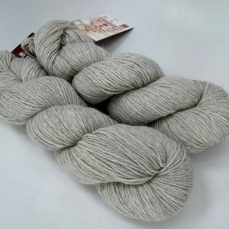 Lot of 2 Mirasol Llama Umi 100% Baby Llama Yarn Color 06 Natural 100g 328 Yds