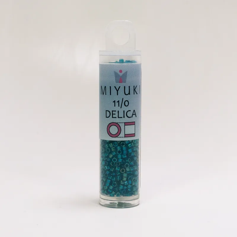 Miyuki Delica 11/0 Aqua Teal Lined Collection DB1764 DB1768 DB1769 3 Tubes