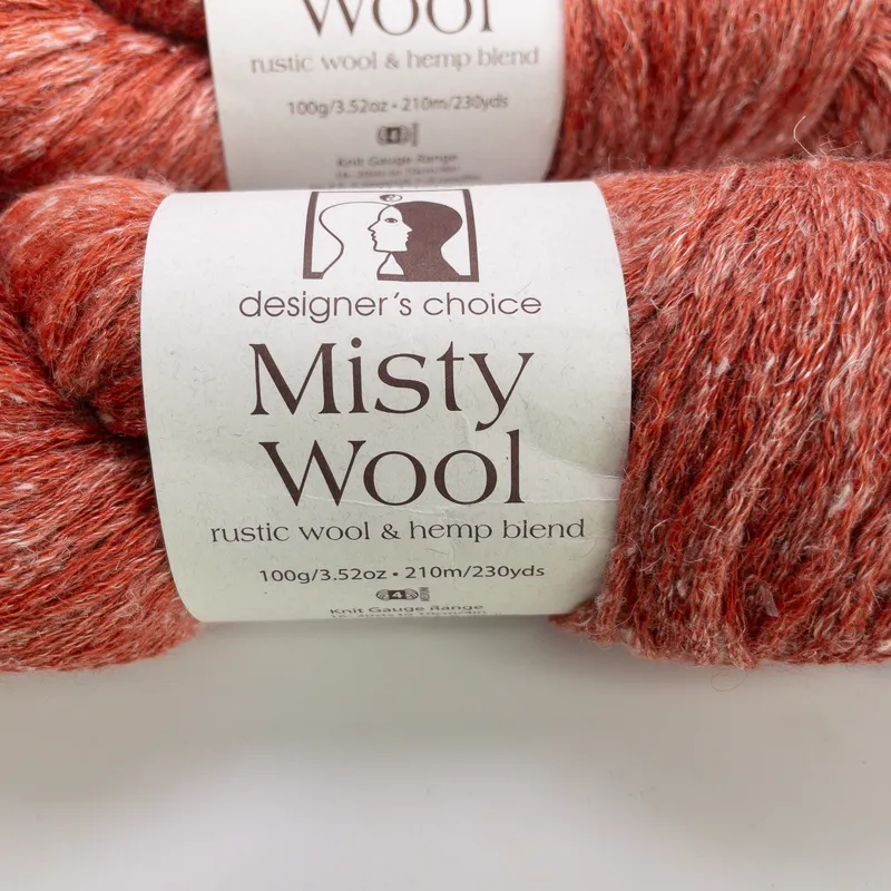 Elsebeth Lavold Misty Wool Yarn Lot of 3 Skeins Scarlet Red Dye Lot 69 Matched