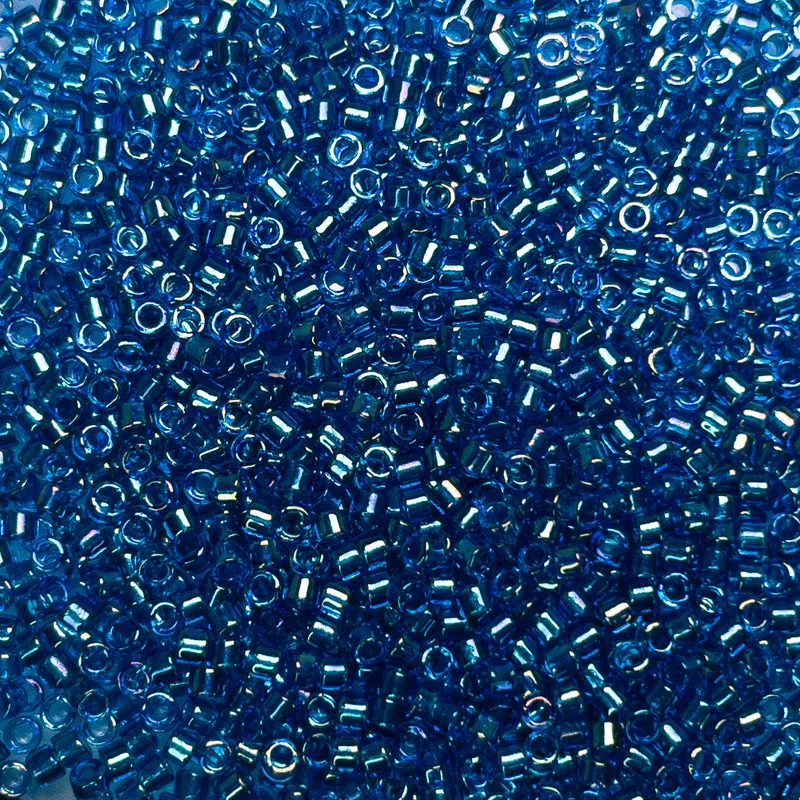 Miyuki Delica 11/0 Blue Inside Color Lined Collection DB2386, DB2385, DB2387