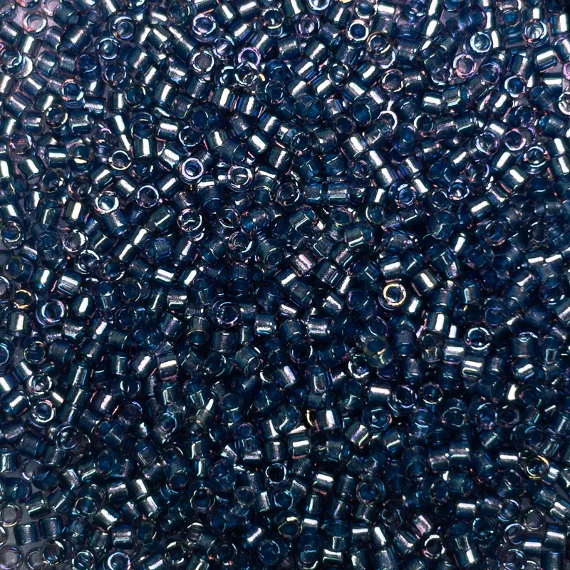 Miyuki Delica 11/0 Blue Inside Color Lined Collection DB2386, DB2385, DB2387