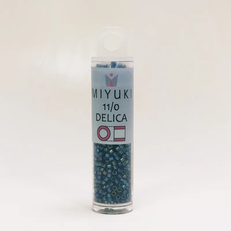 Miyuki Delica 11/0 Blue Inside Color Lined Collection DB2386, DB2385, DB2387