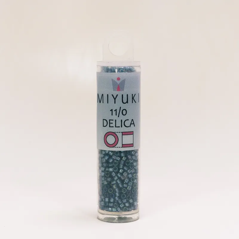Miyuki Delica 11/0 Blue Inside Color Lined Collection DB2386, DB2385, DB2387