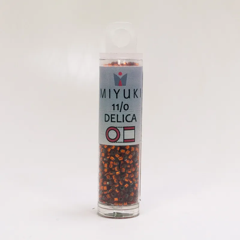 Miyuki Delica 11/0 Silver Lined Fire Collection DB601 DB602 DB603 3 Tubes