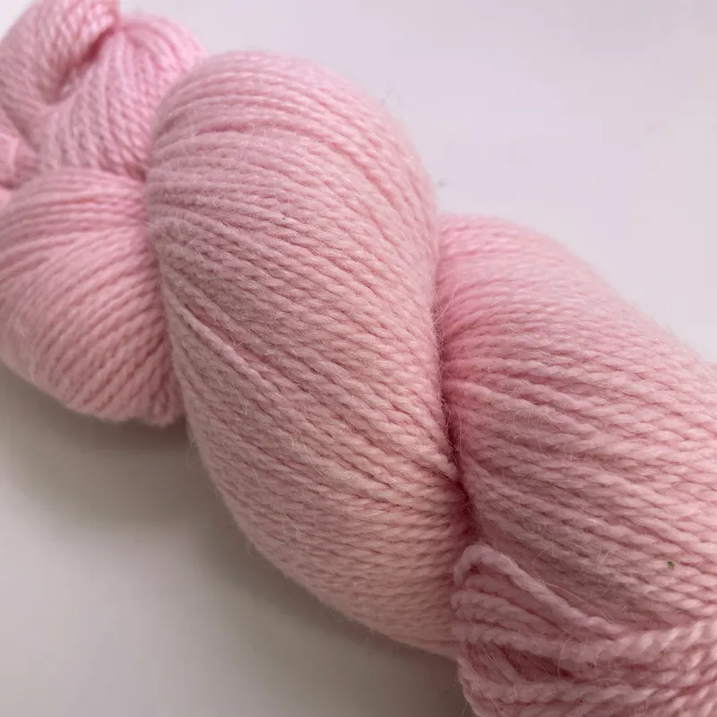 Juniper Moon Farm Moonshine Fine Yarn Color 1017 Pink 100g Skein Sport Weight
