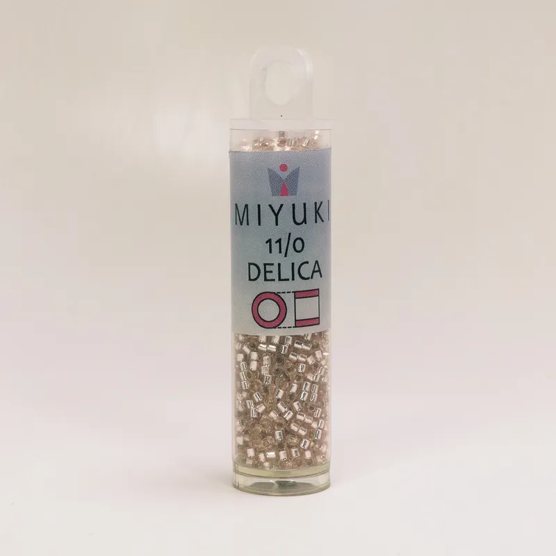 Miyuki Delica 11/0 S/L Pink Mist DB1203 7.2g Tube