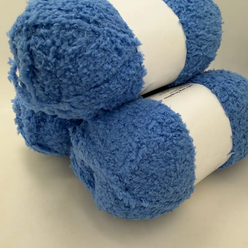 Jody Long Snugaboo Yarn Lot of 3 - Color 013 Sailor Light Blue - 100g Each