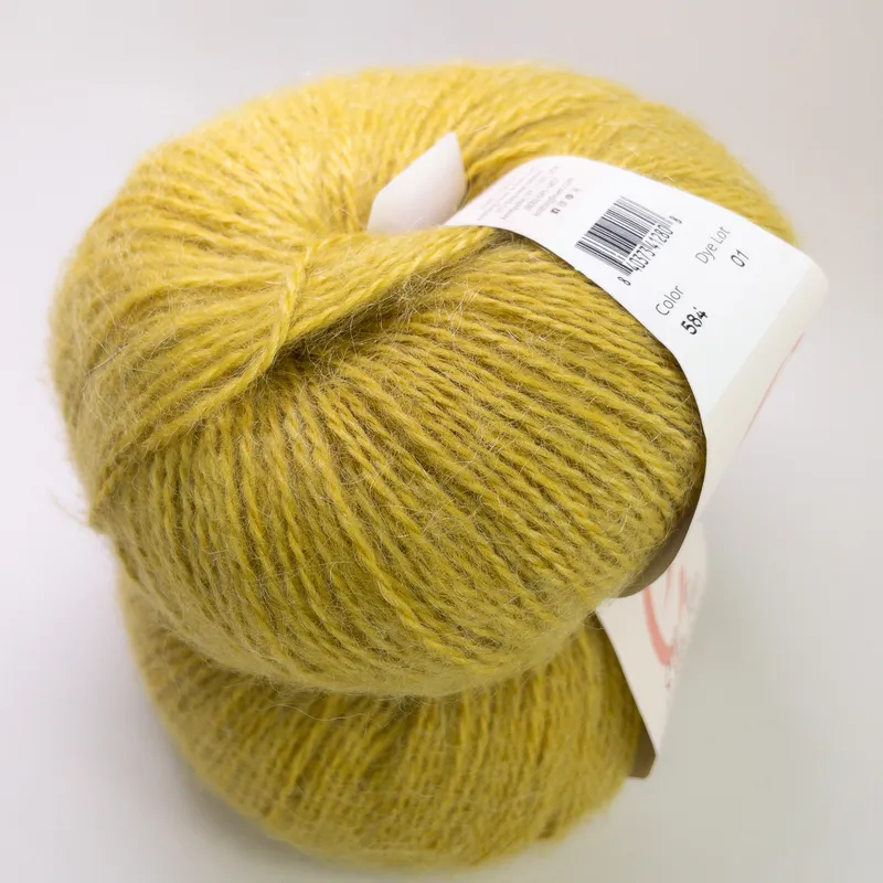 Ella Rae Tufty Yarn Lot of 2 Balls Color 584 Dye Lot 01 Mohair Blend Italy