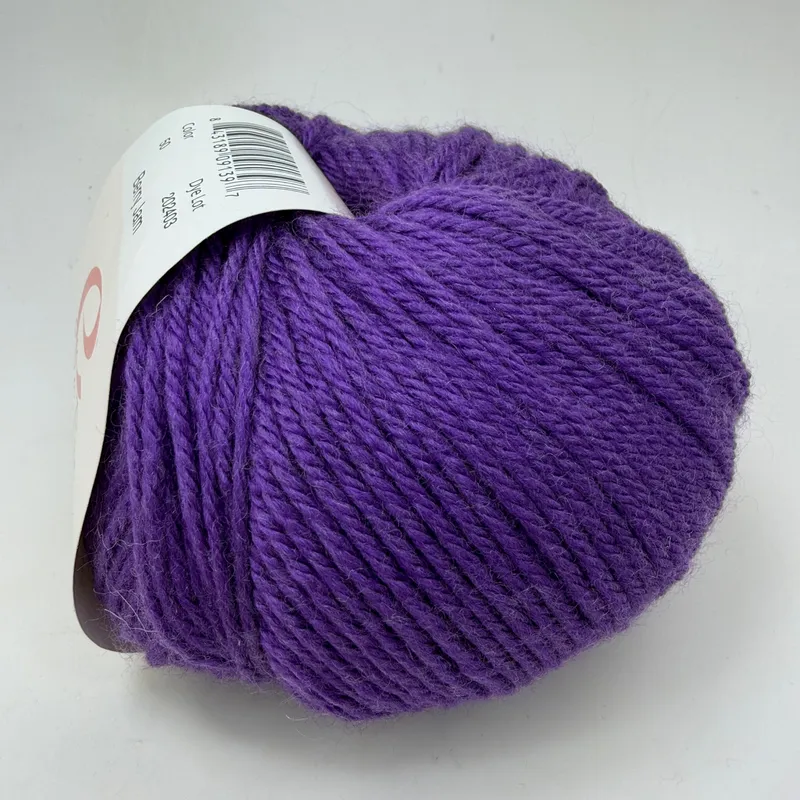 Ella Rae Cozy Soft Yarn Berry Jam Color 50 Wool Blend 100g Skein 213 yds