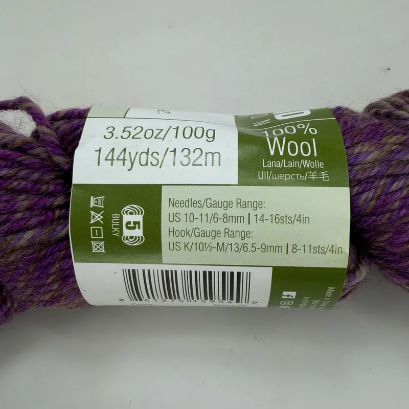 Queensland Collection Brisbane Pure Australian Superwash Wool Yarn 100g Color 34