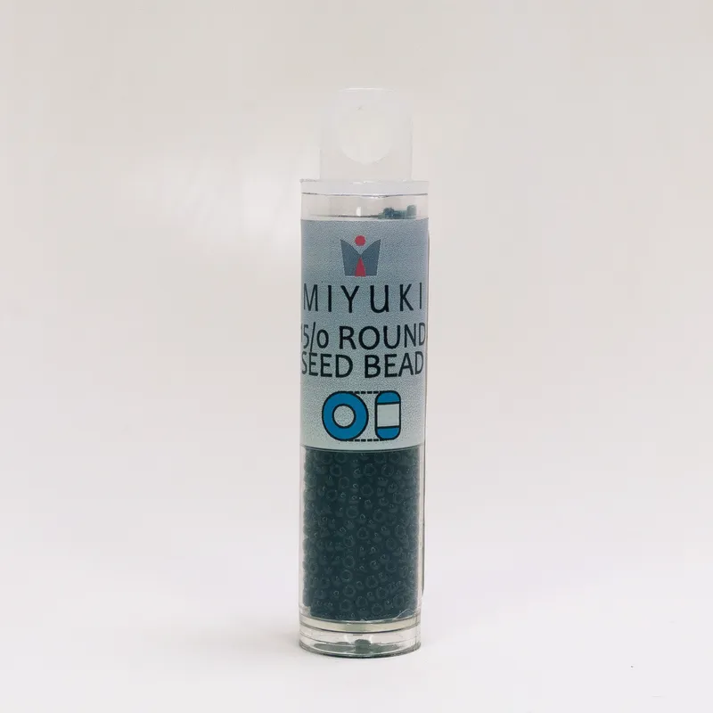 Miyuki 15/0 Seed Beads Metallic Essentials Black Silver Gold 3-Tube Set