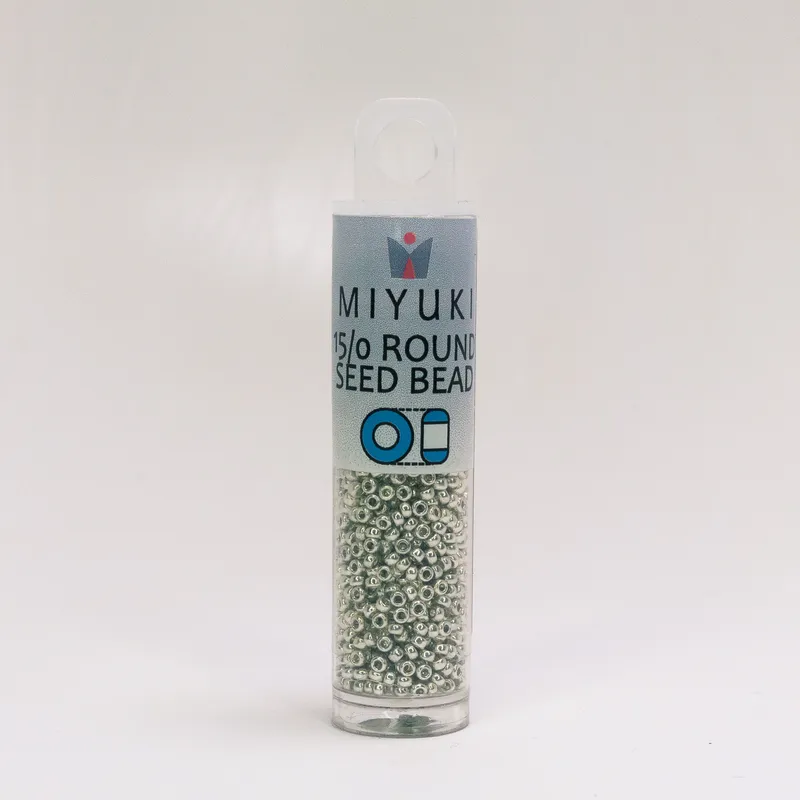 Miyuki 15/0 Seed Beads Metallic Essentials Black Silver Gold 3-Tube Set