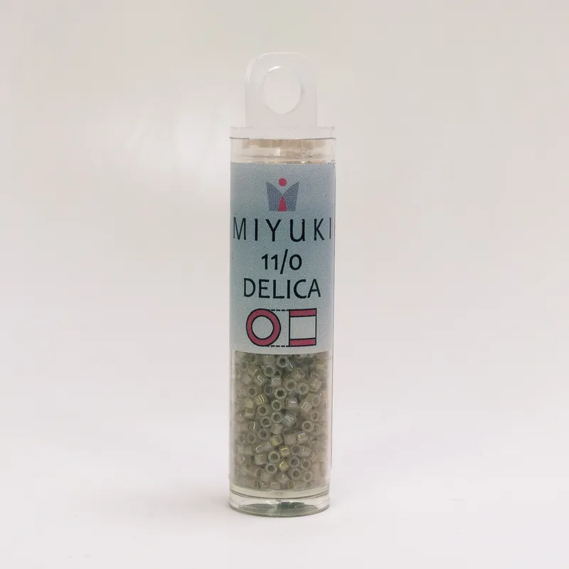 Miyuki Delica 11/0 Beige Lined Opal Collection DB1731 DB1732 DB1733 3 Tubes