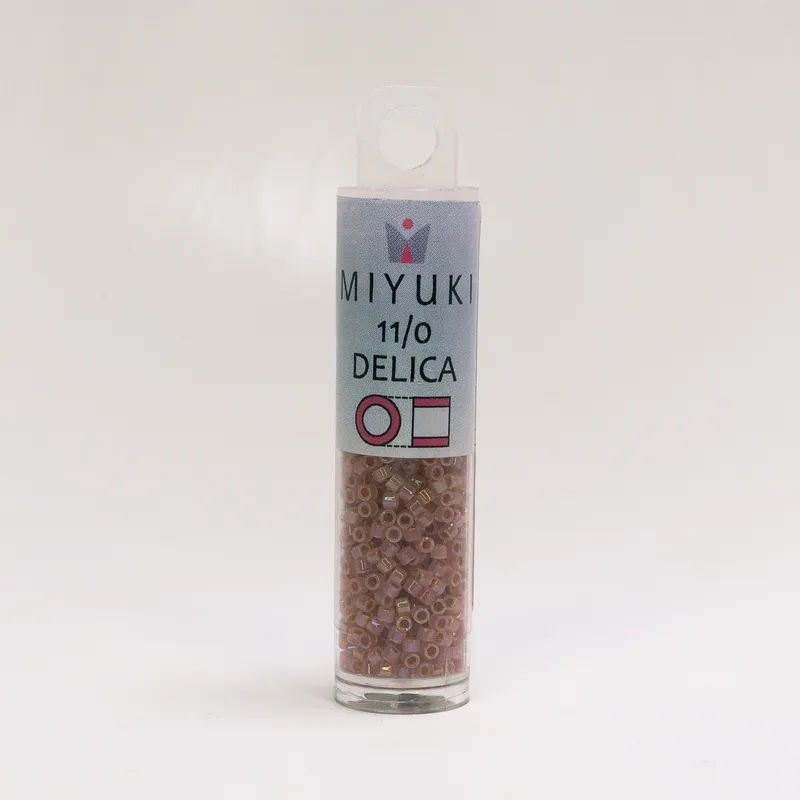 Miyuki Delica 11/0 Beige Lined Opal Collection DB1731 DB1732 DB1733 3 Tubes