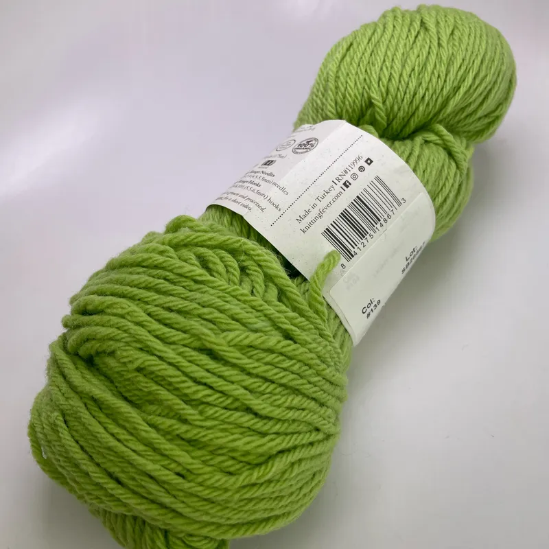 Juniper Moon Farm Santa Cruz Organic Merino Yarn Avocado #139 100g Worsted