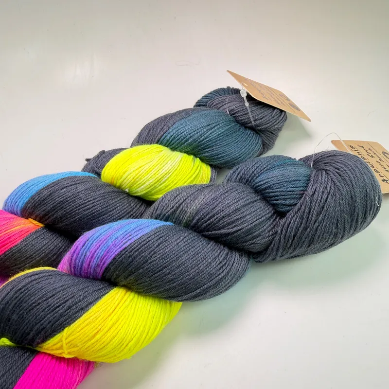 Lot of 2 Araucania Huasco Sock Prism Paints Yarn 3001 Spectrum Hand-Painted