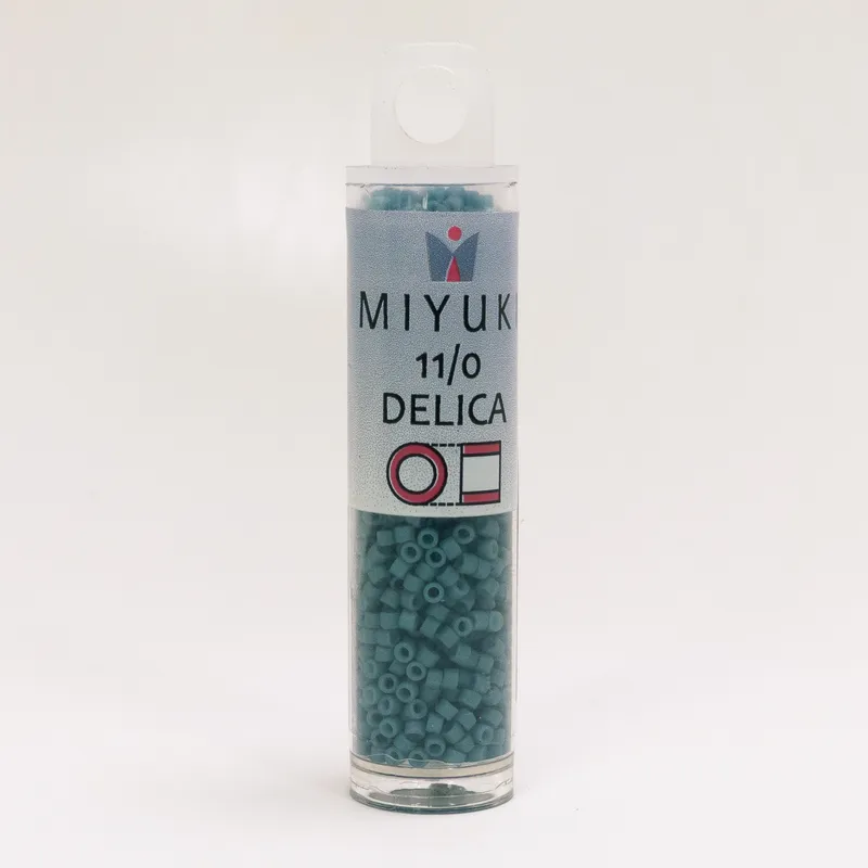 Miyuki Delica 11/0 Seafoam Matte Collection DB374 DB792 DB1516 3 Tubes