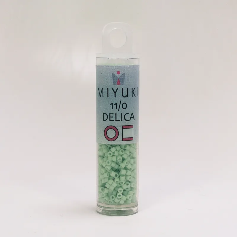 Miyuki Delica 11/0 Seafoam Matte Collection DB374 DB792 DB1516 3 Tubes