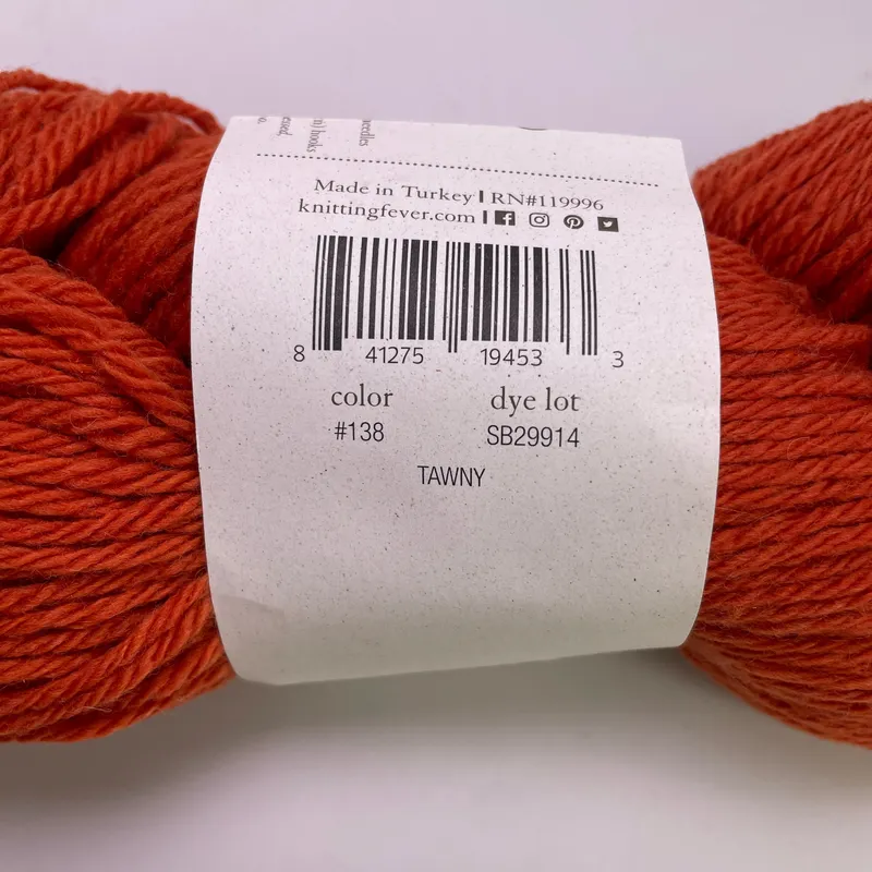 Juniper Moon Farm Santa Cruz Organic Merino Yarn - Tawny #138 - 100g Worsted