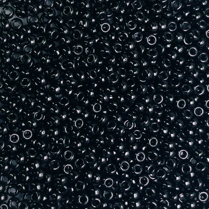 Miyuki 11/0 Seed Beads Metallic Essentials Black Silver Gold 3-Tube Set